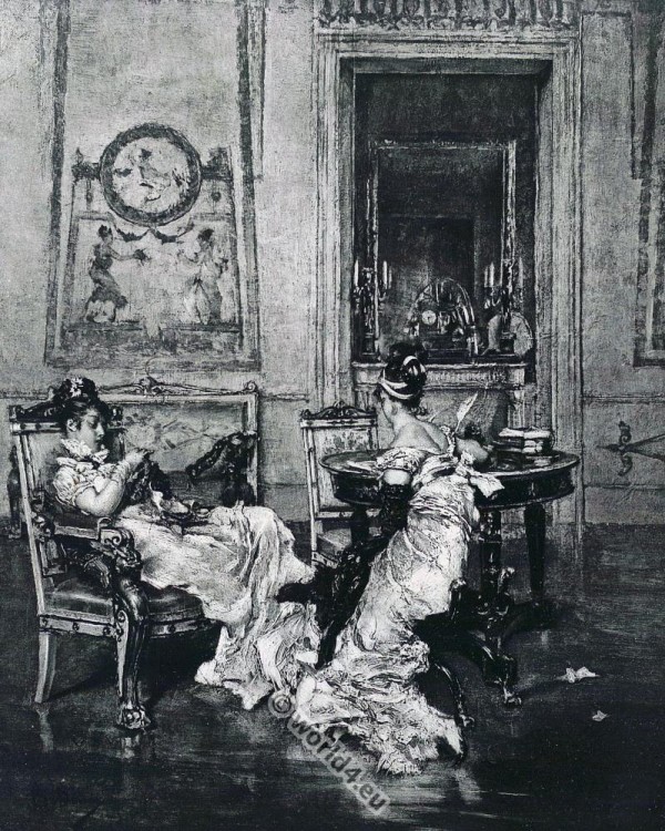 Ladies of the First Empire by Giovanni Boldini